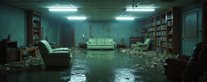 Flooded Basement Cleanup detail
